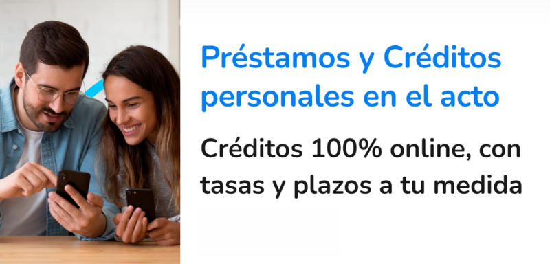 Imagen de la web Prestamos Welp.